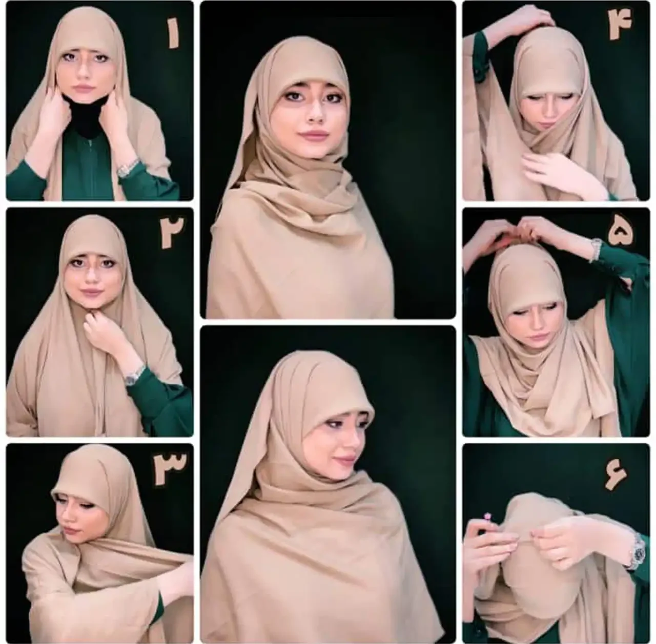 مدل حجاب با شال + زیباترین و شیک ترین مدل های حجاب با شال ترند امسال