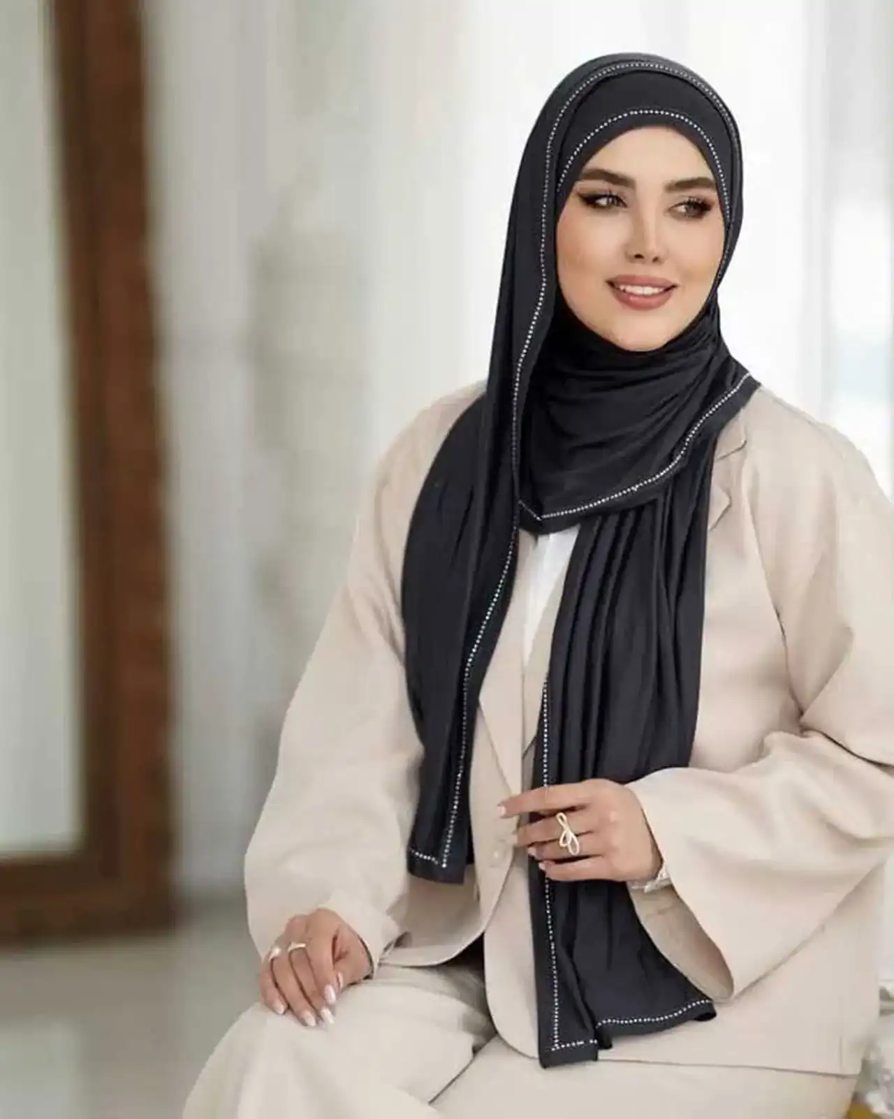 مدل حجاب با شال + زیباترین و شیک ترین مدل های حجاب با شال ترند امسال