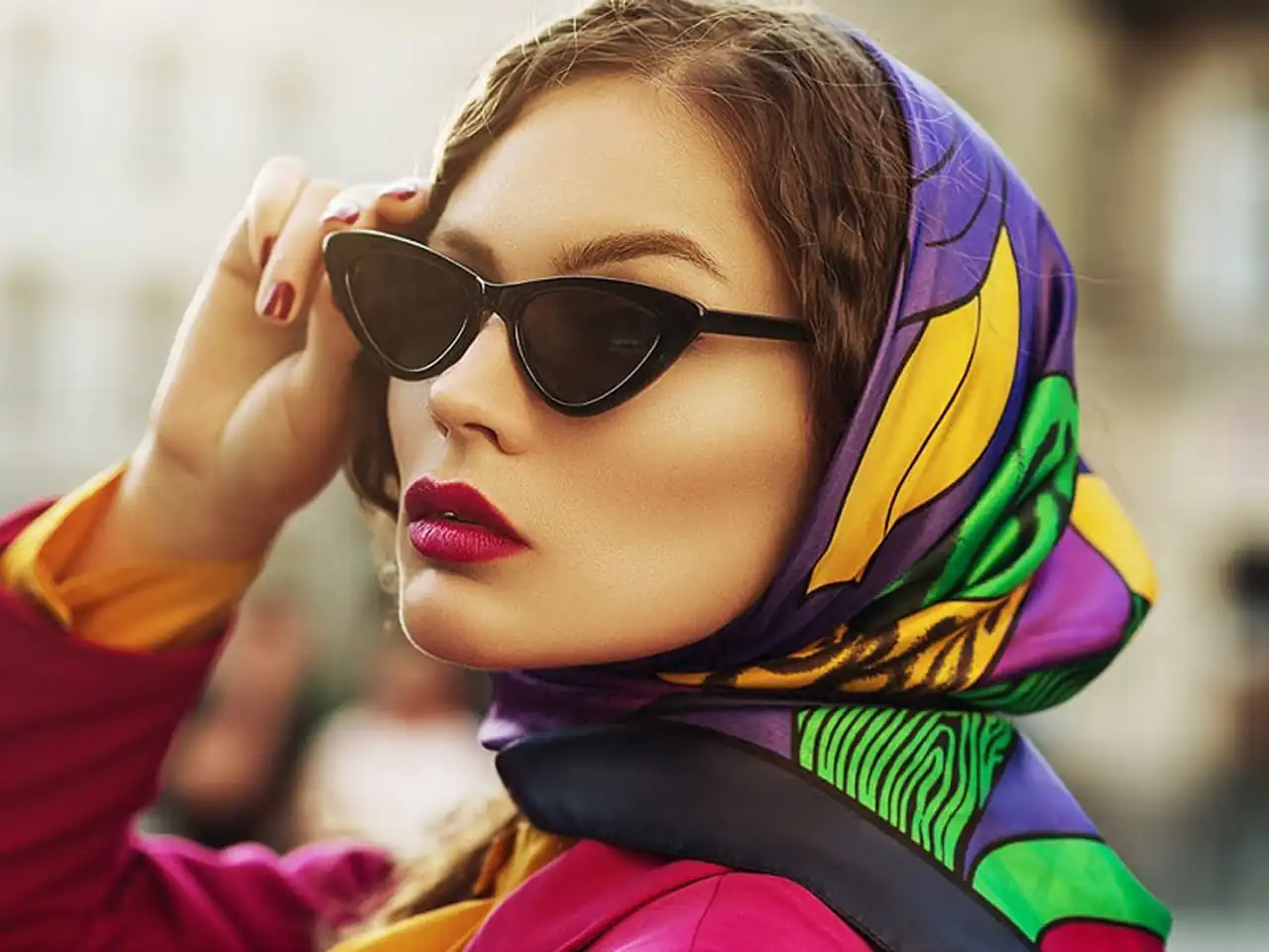 مدل حجاب با شال + زیباترین و شیک ترین مدل های حجاب با شال ترند امسال