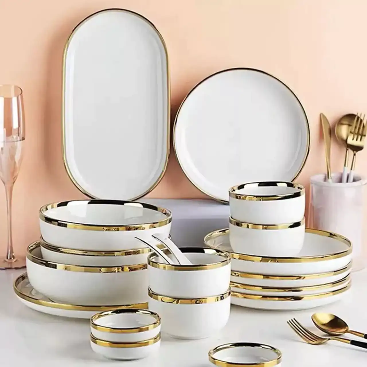 جدید ترین مدل سرویس غذاخوری ساده و گلدار با زیباترین رنگبندی که جایی ندیده اید