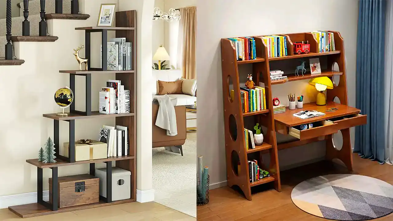 مدل کتابخانه برای اتاق کوچک + زیباترین مدل های کتابخانه برای اتاق کوچک امسال