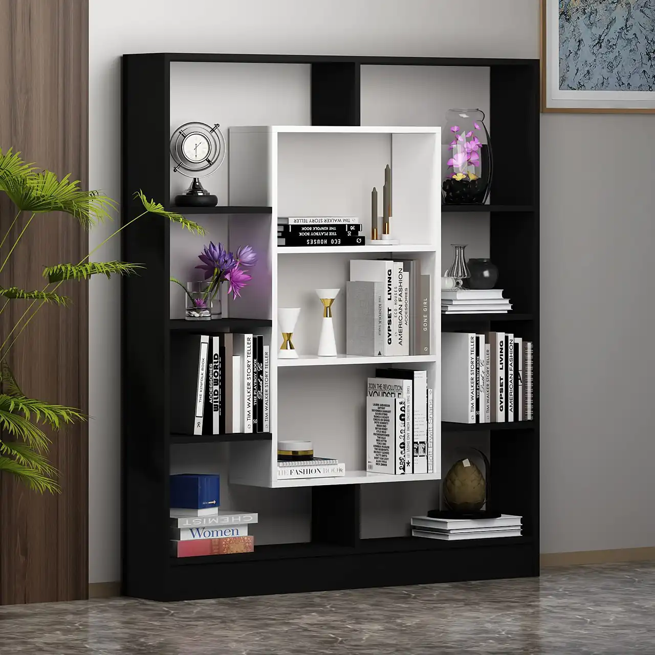 مدل کتابخانه بزرگ + زیباترین و شیک ترین مدل های کتابخانه بزرگ و لاکچری