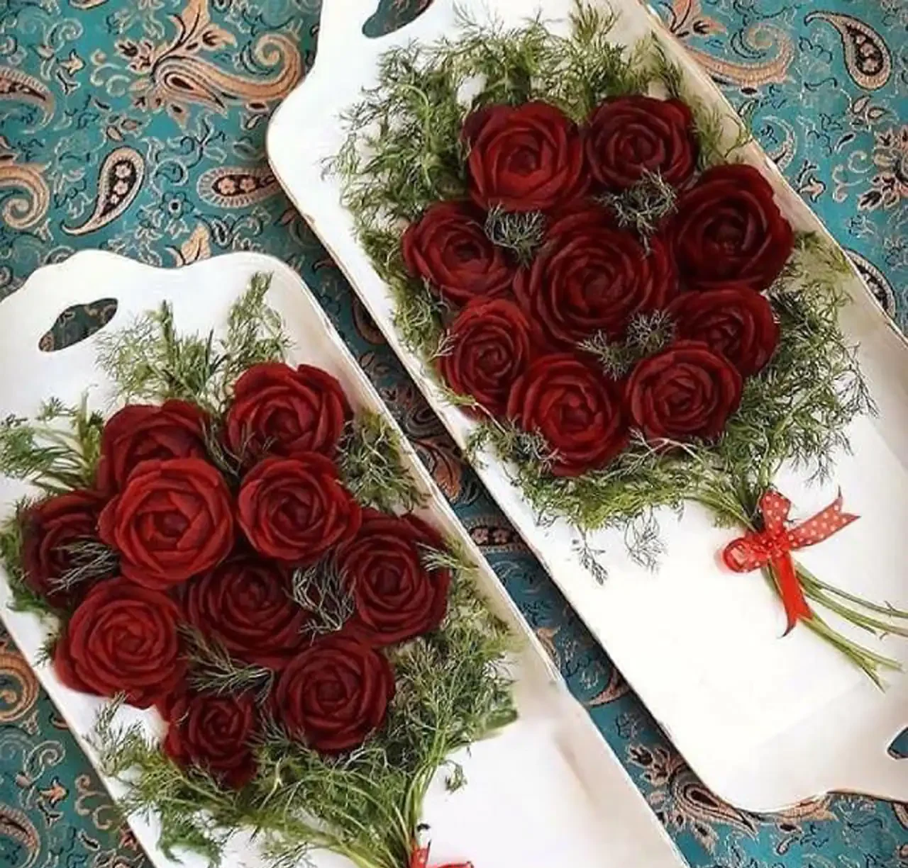طرز تزیین لبو شب یلدا + بهترین ایده ها برای تزیین لبو برای شب یلدا امسال