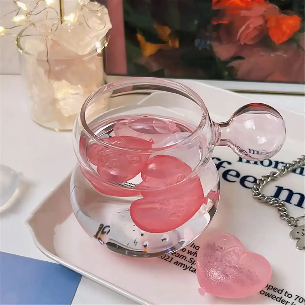 لیوان شیشه ای شیک + زیباترین مدل های لیوان شیشه ای شیک ترند امسال