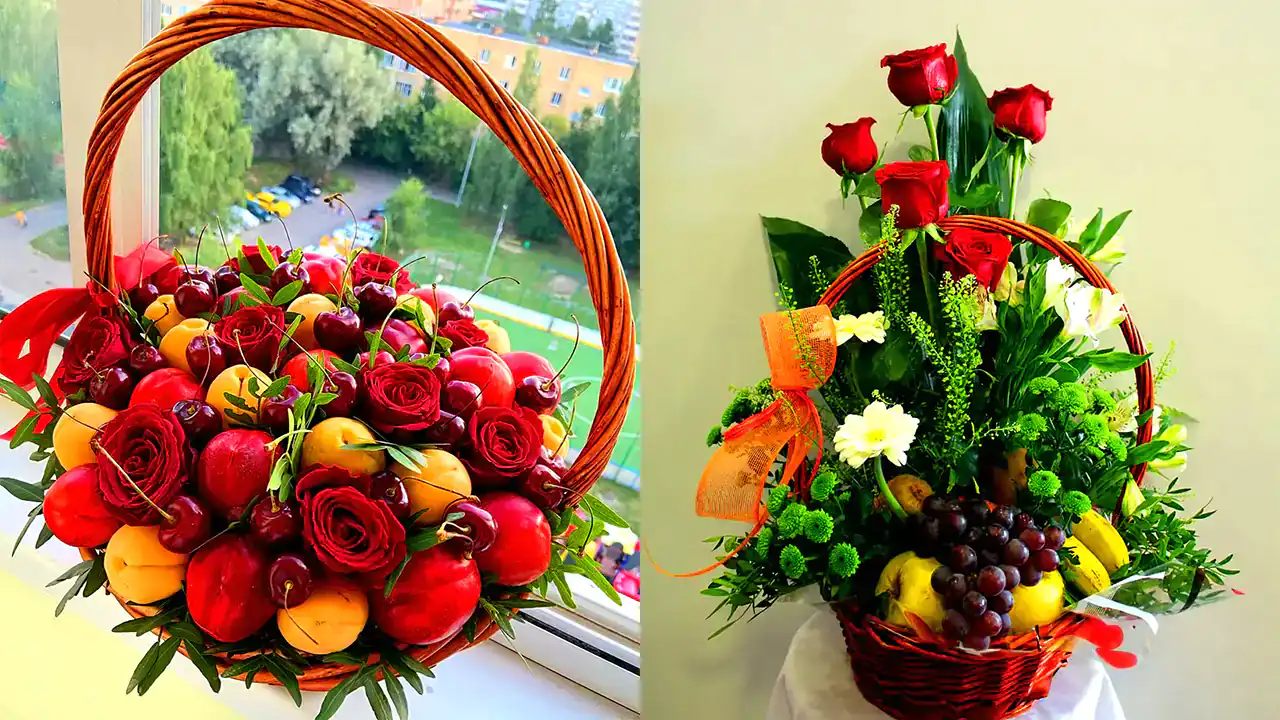 تزیین میوه شب یلدا برای عروس + بهترین ایده ها برای تزیین میوه شب یلدای عروس امسال