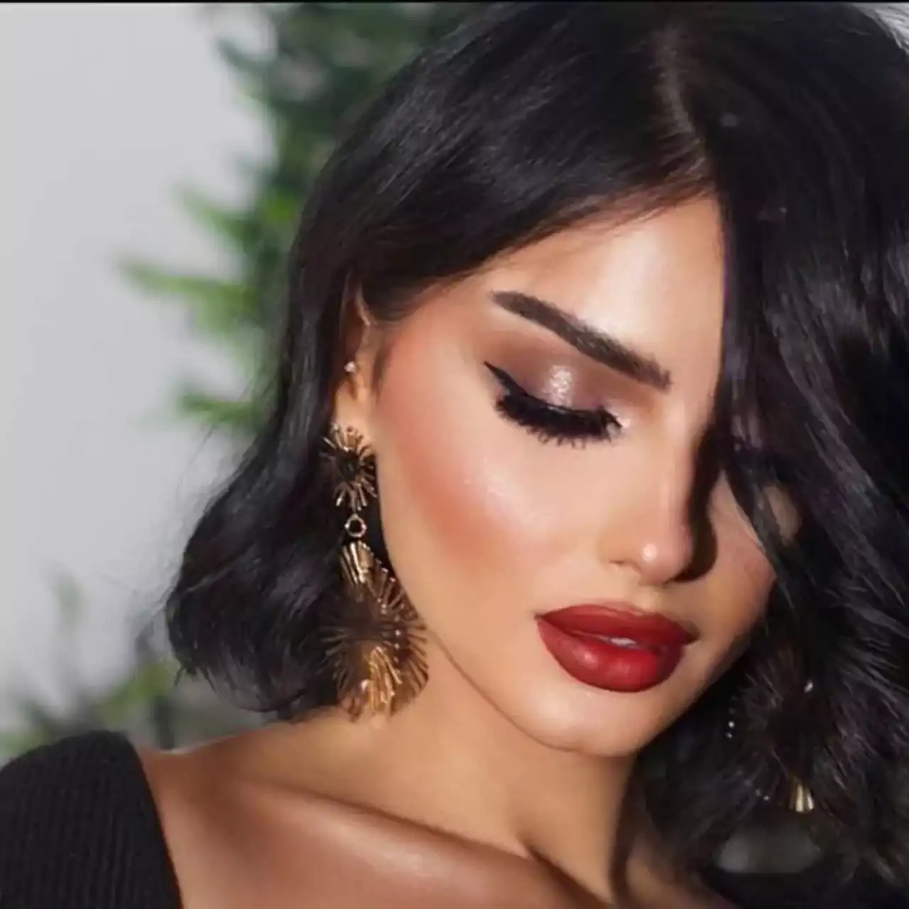مدل آرایش اسموکی با رژ قرمز + تکنیک جدید و به روز برای آرایش اسموکی بسیار شیک و زیبا