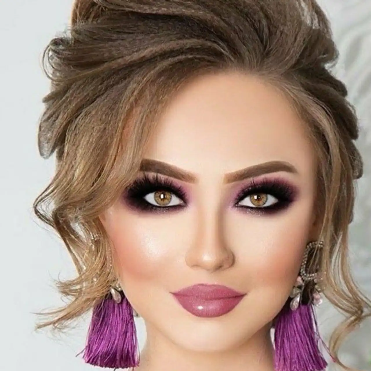 مدل آرایش اسموکی لایت زیبا و شیک برای تولد و عروسی که جایی ندیده اید