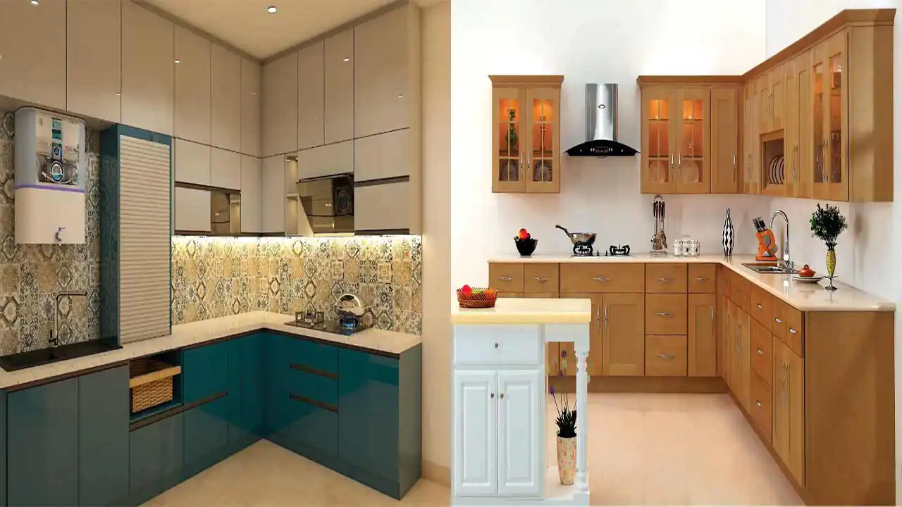 مدل آشپزخانه ال جدید برای خانه های کوچک و بزرگ + کابینت های شیک و جدید