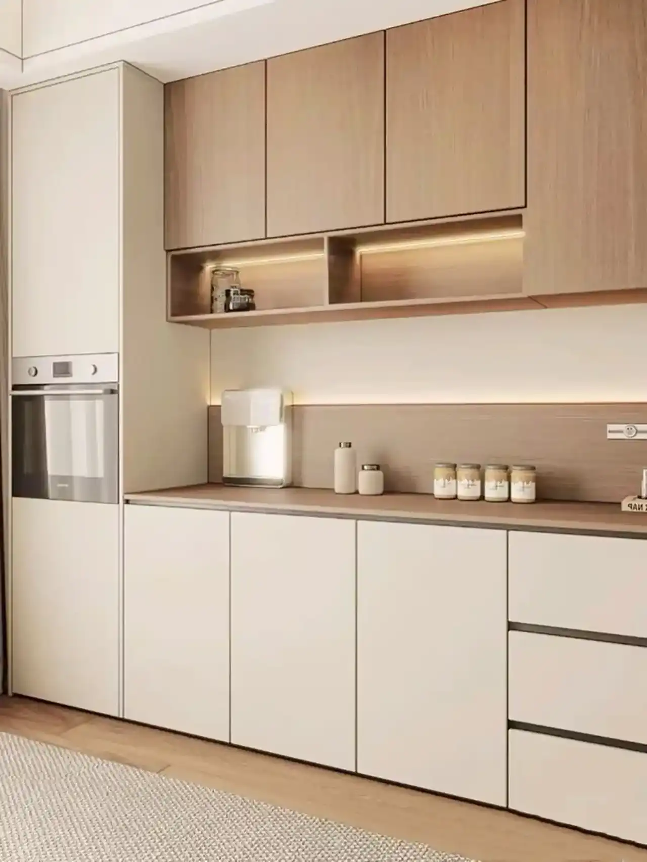 مدل آشپزخانه پینترستی + پیشنهاد های کاربردی و لوکس برای چیدمان و طراحی آشپزخانه سبک مدرن و کلاسیک