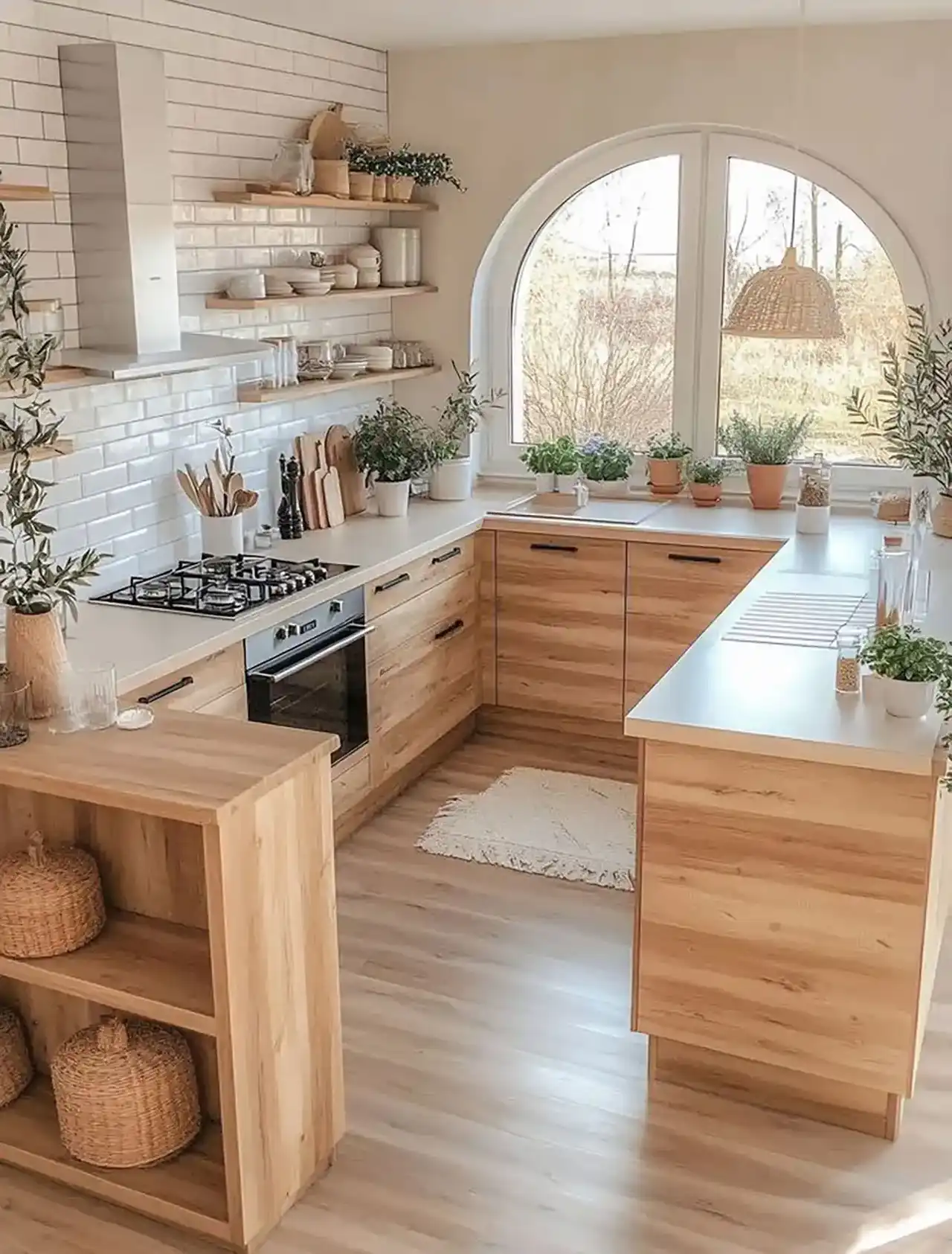 مدل آشپزخانه پینترستی + پیشنهاد های کاربردی و لوکس برای چیدمان و طراحی آشپزخانه سبک مدرن و کلاسیک
