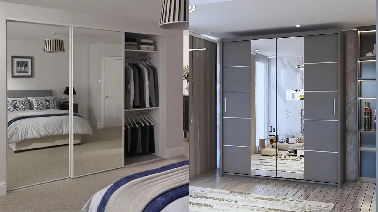 مدل آینه برای کمد دیواری + مدل های خاص و لوکس آینه قدی برای کمد دیواری بسیار شیک