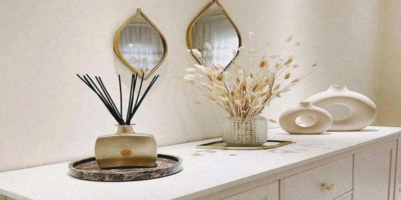 مدل آینه برای روی جاکفشی + نمای ورودی خانهتان را با این مدل آینه و جاکفشی زیباتر کنید