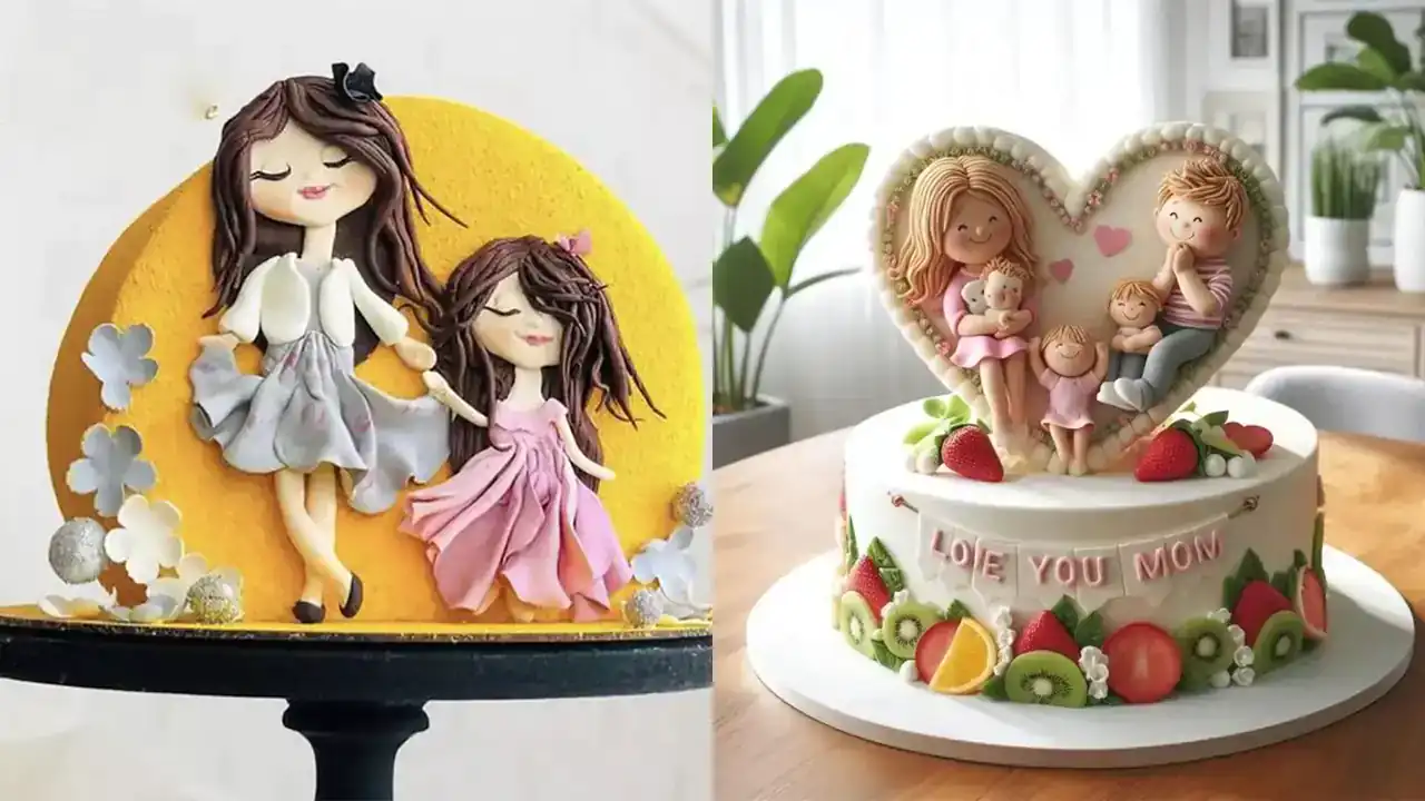 مدل کیک روز مادر + زیباترین مدل های کیک مخصوص روز مادر و زن ترند امسال