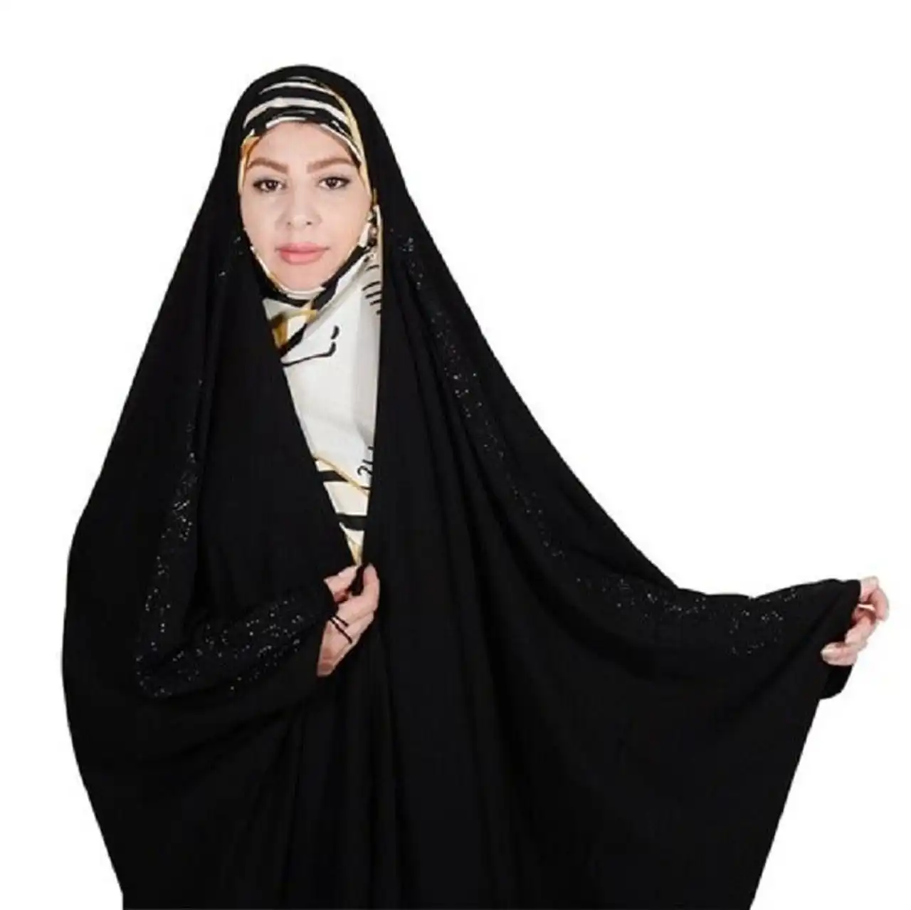 مدل چادر لبنانی + مدل های جدید و بسیار شیک چادر لبنانی برای استایل خانم های محجبه و شیک پوش