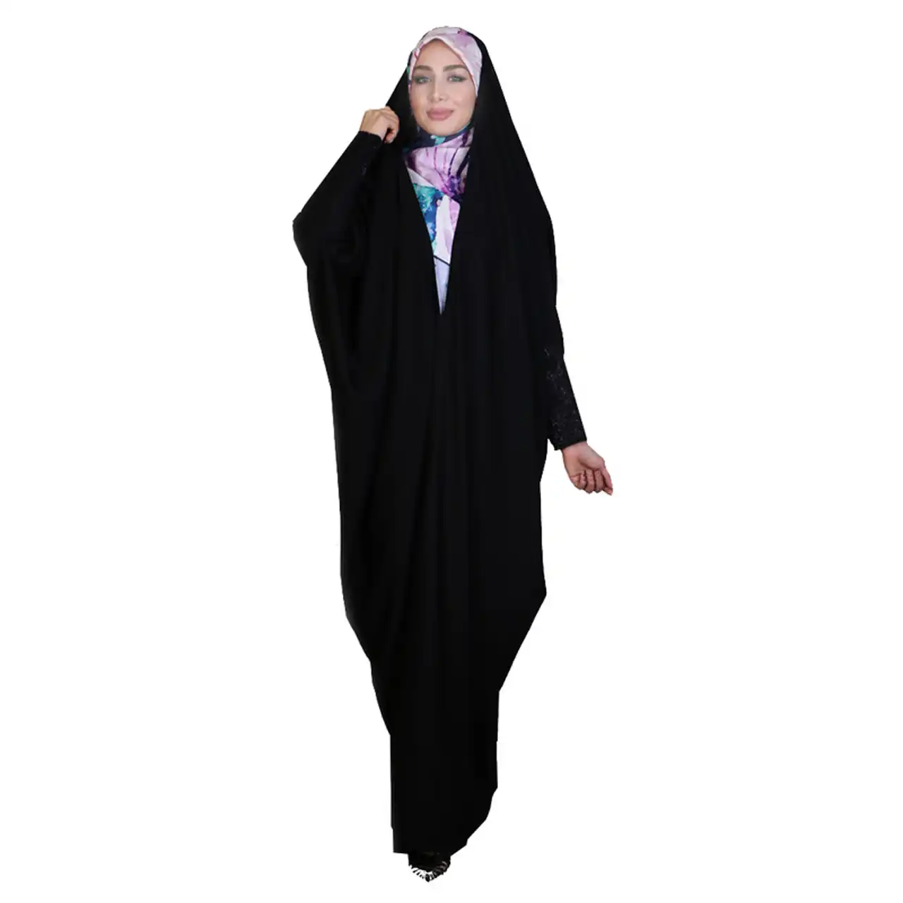 مدل چادر صدفی + نحوه استایل کردن شیک و به روز با چادر صدفی