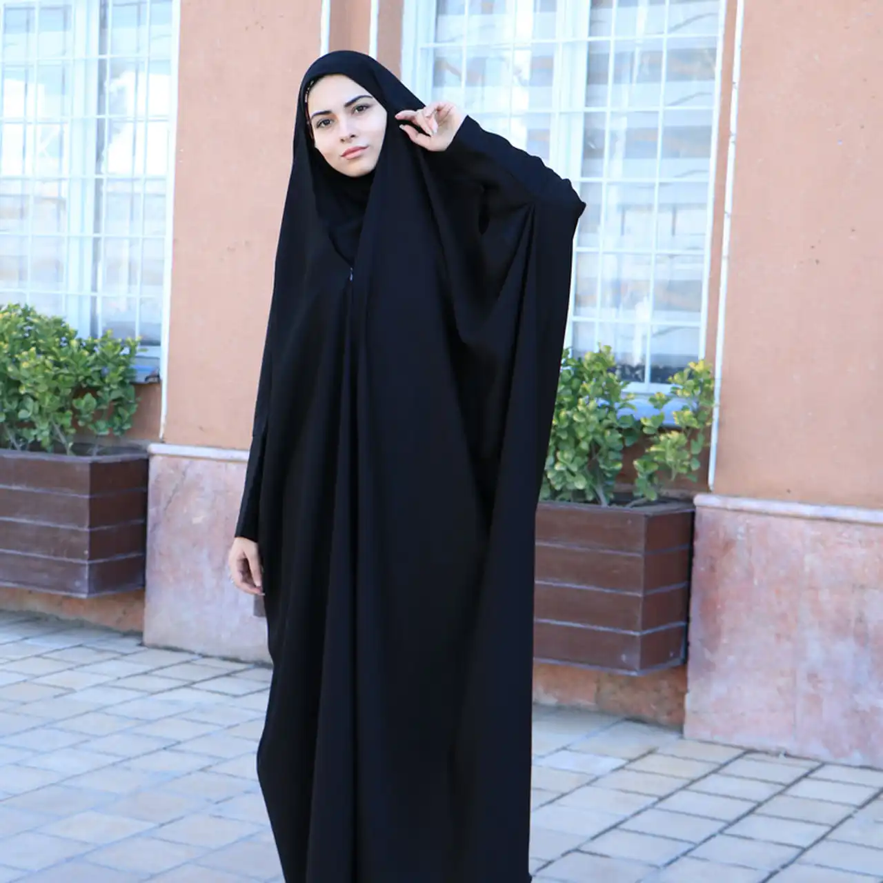 مدل چادر صدفی + نحوه استایل کردن شیک و به روز با چادر صدفی