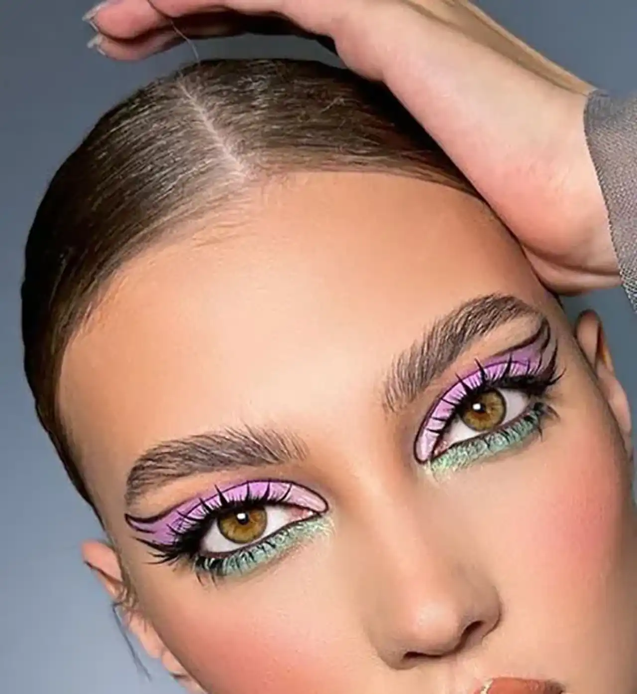 مدل چشم عروسکی + تکنیک های کاربردی برای آرایش چشم عروسکی با متد روز