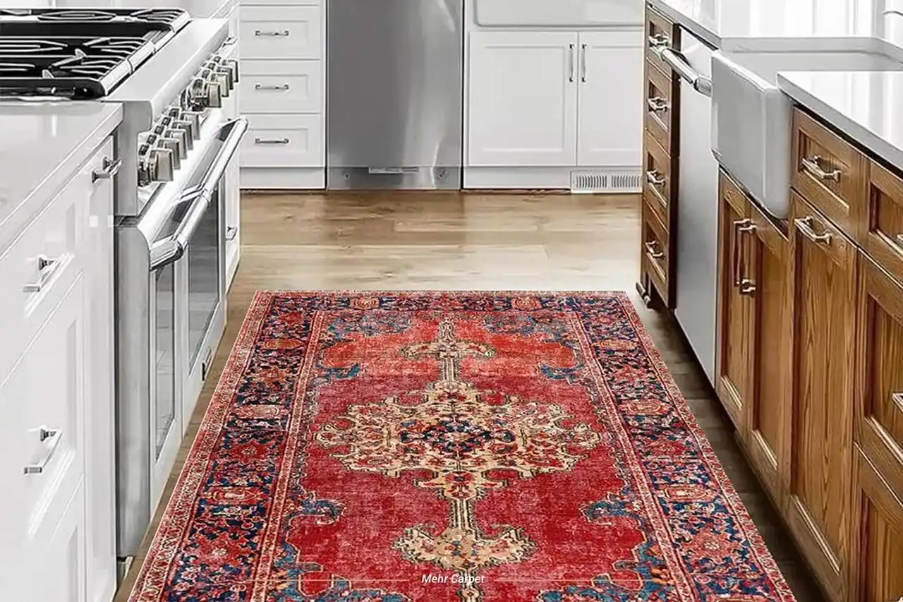 مدل فرش آشپزخانه + جدیدترین و متنوع ترین مدل های فرش آشپزخانه با طرح های مدرن