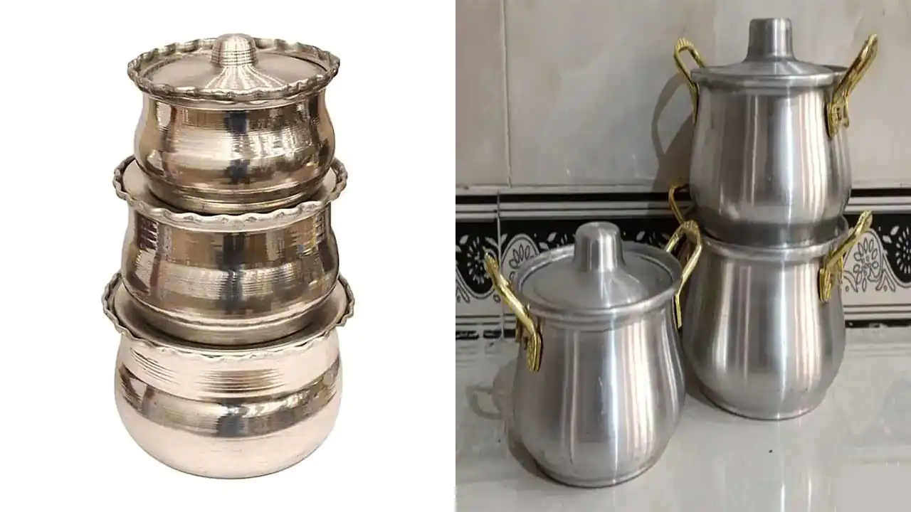 مدل قابلمه روحی جدید سنتی مقاوم و کاربردی برای آشپزی راحت و خوشمزه