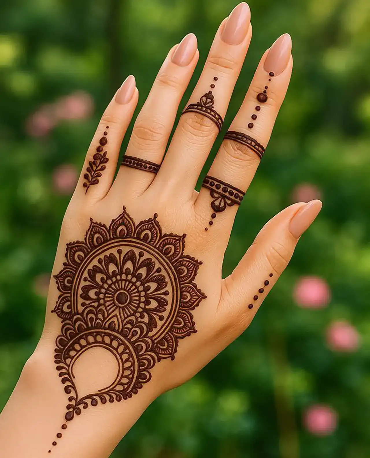 مدل حنا ایرانی + قشنگ ترین و جذاب ترین ایده ها برای طراحی دست و پا با حنا