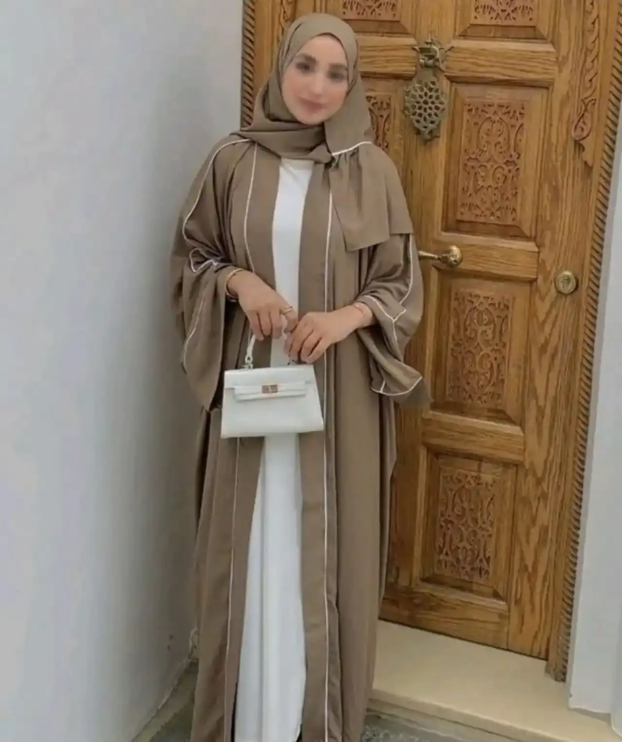 مدل حجاب عربی با عبا و چادر با ایده های زیبا و شیک زنانه و دخترانه که ترند شدن