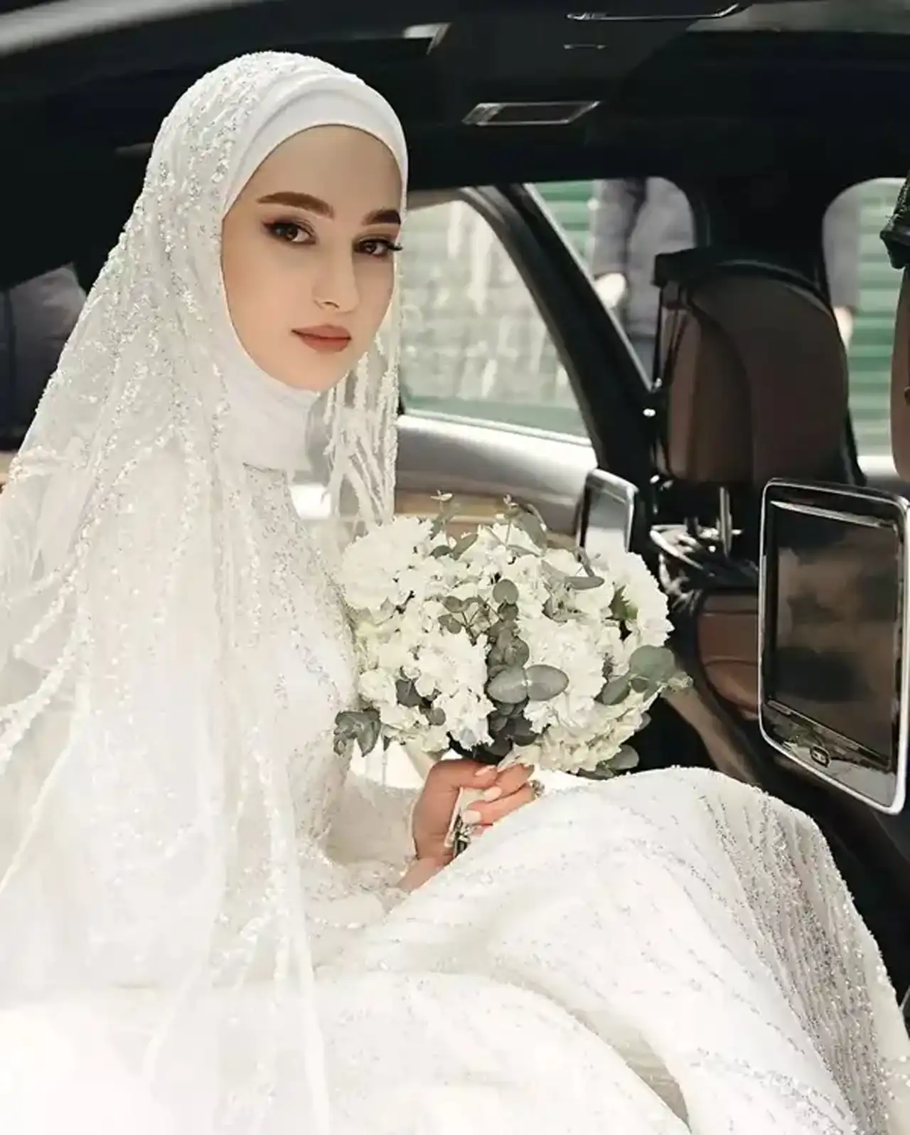 مدل حجاب عروس + زیباترین و خاص ترین میکاپ ها و لباس های عروس جدید