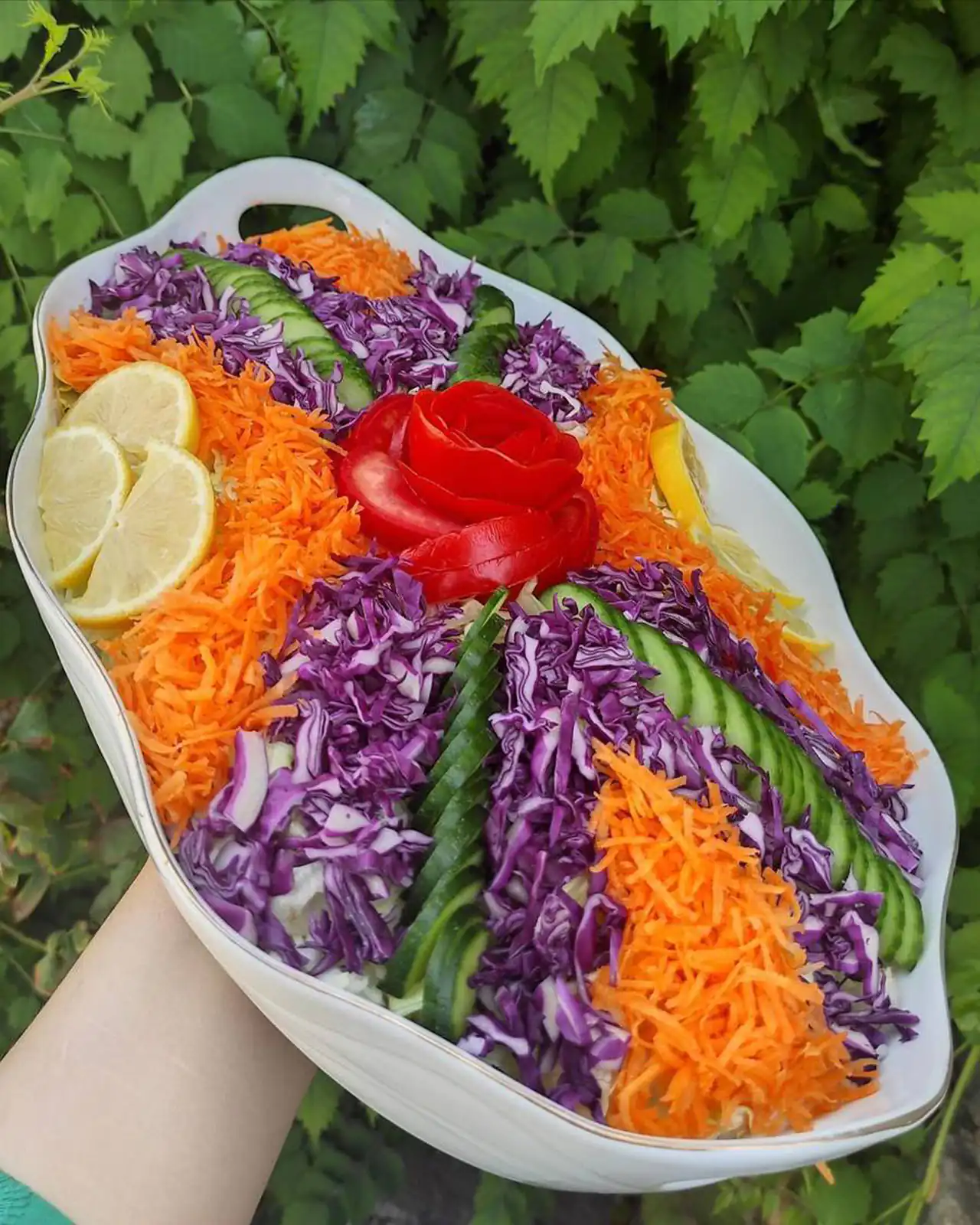 مدل جدید سالاد ایرانی با تزیینات زیبا و خلاقانه + رسپی های خوشمزه و جدید