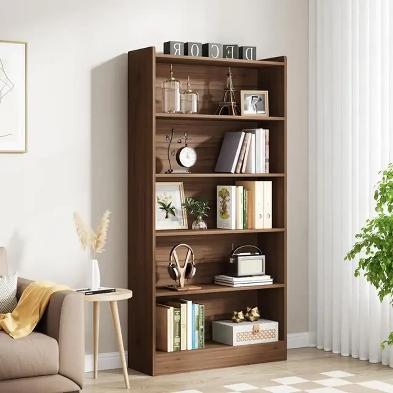مدل کتابخانه ایستاده ساده + طراحی مینیمال و بسیار کاربردی برای کتابخانه ایستاده شیک برای زیبا کردن محیط