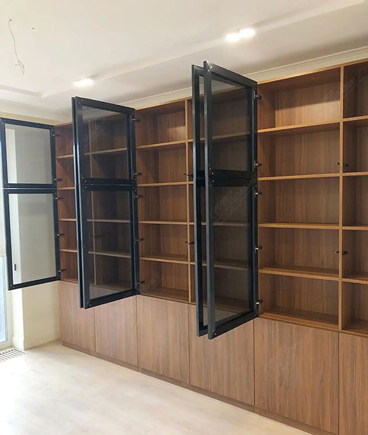 مدل کتابخانه ام دی اف کوچک و بزرگ با طراحی های مدرن و به روز که جایی ندیده اید