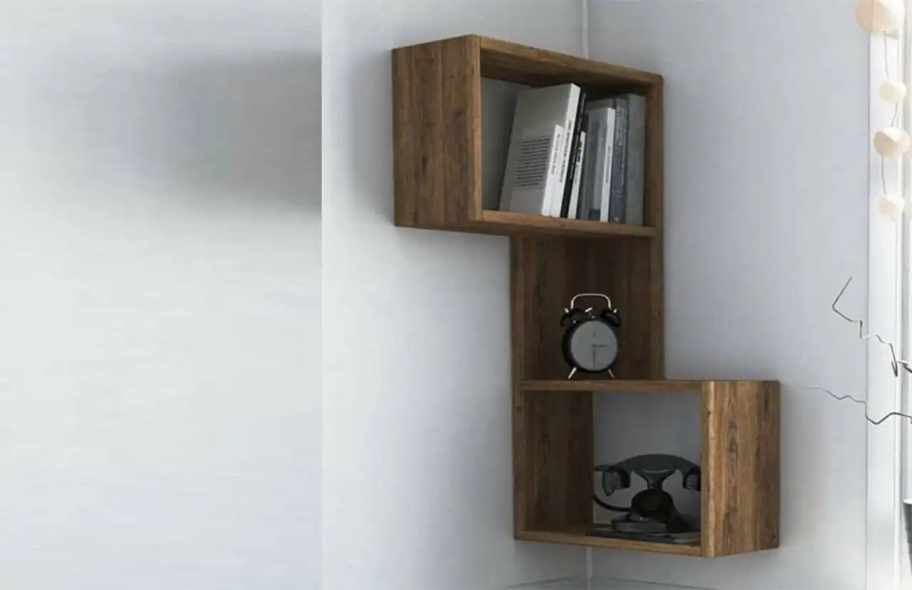 مدل کتابخانه برای اتاق خواب + ایده های خلاقانه و ساده برای طراحی مدل کتابخانه چوبی استاده و دیواری