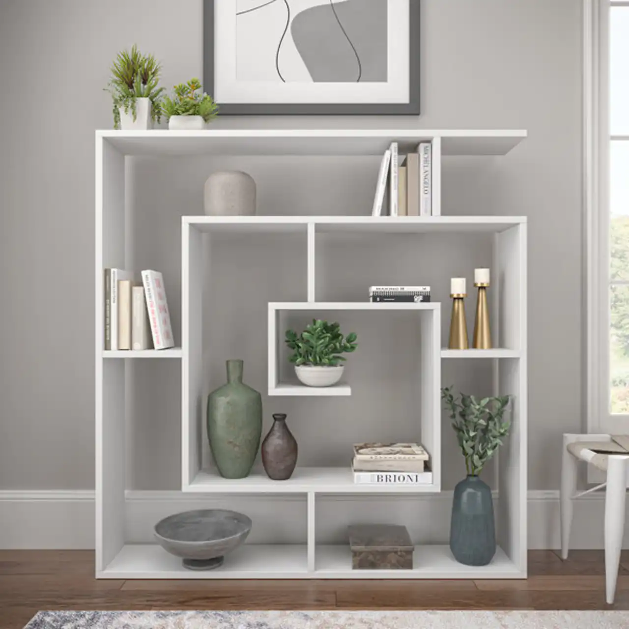 مدل کتابخانه اتاق خواب با طراحی های جادار و مدرن برای متراژ های بزرگ و کوچک