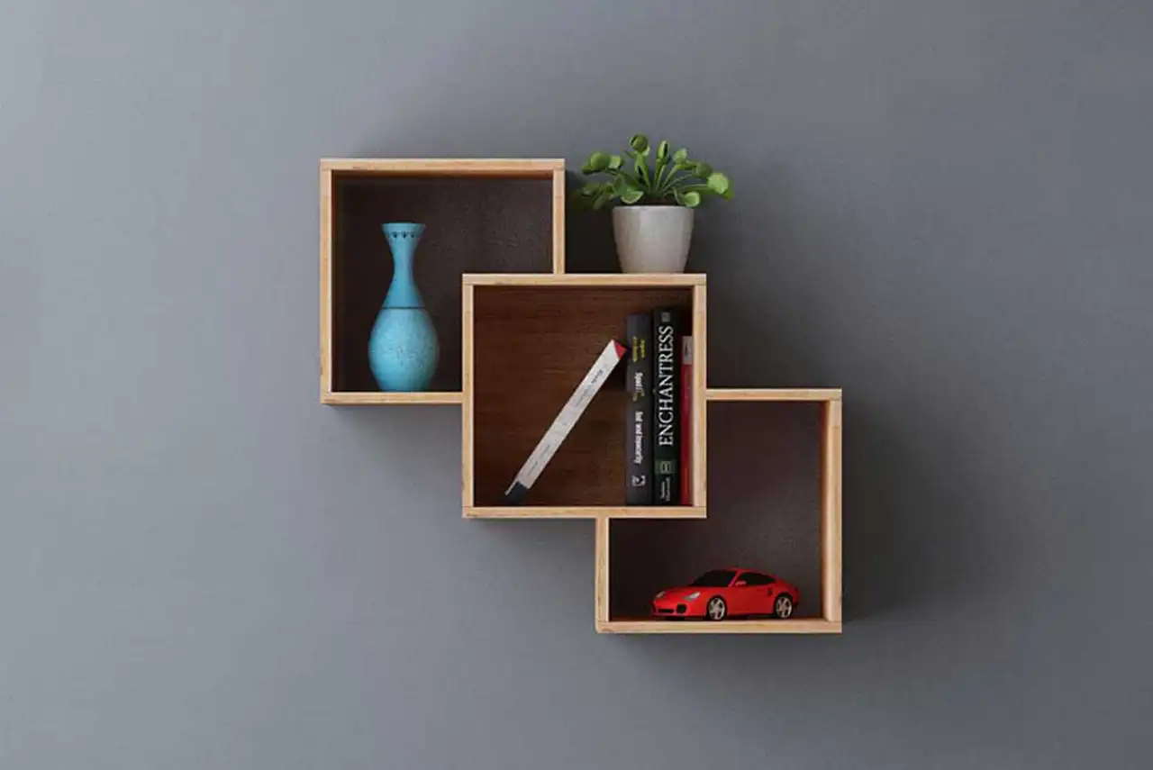 مدل کتابخانه برای اتاق خواب + ایده های خلاقانه و ساده برای طراحی مدل کتابخانه چوبی استاده و دیواری