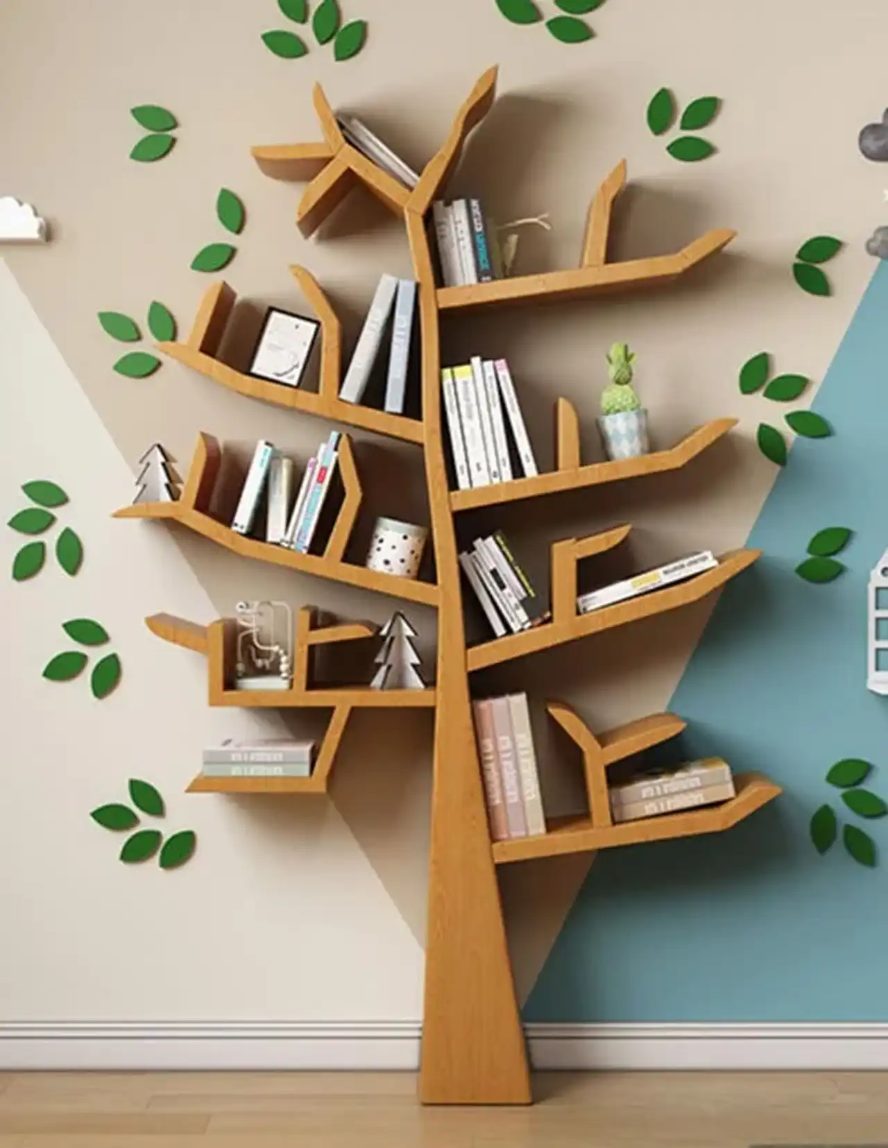 مدل کتابخانه اتاق بچه + ایده های خاص و شیک برای طراحی و خرید کتابخانه اتاق کودک