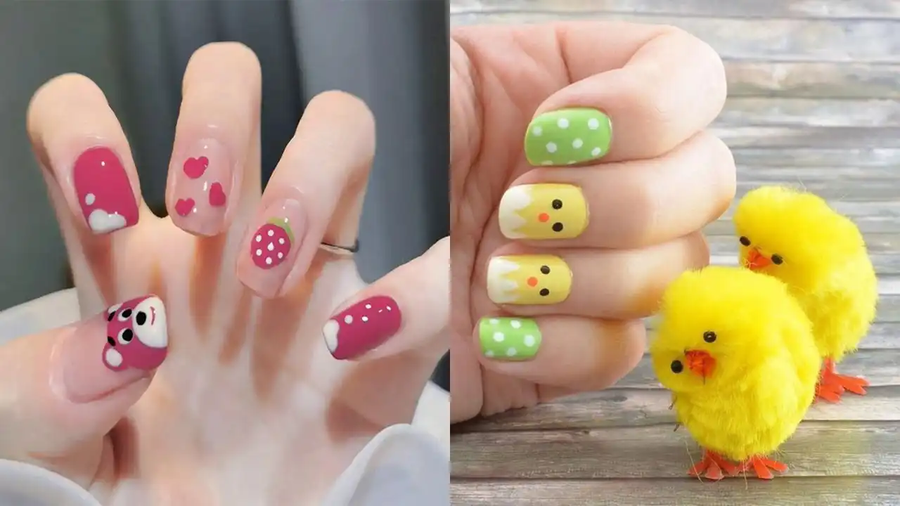 مدل لاک ژل بچه گانه + طراحی های زیبا و فانتزی برای ناخن بچه گانه بسیار کیوت
