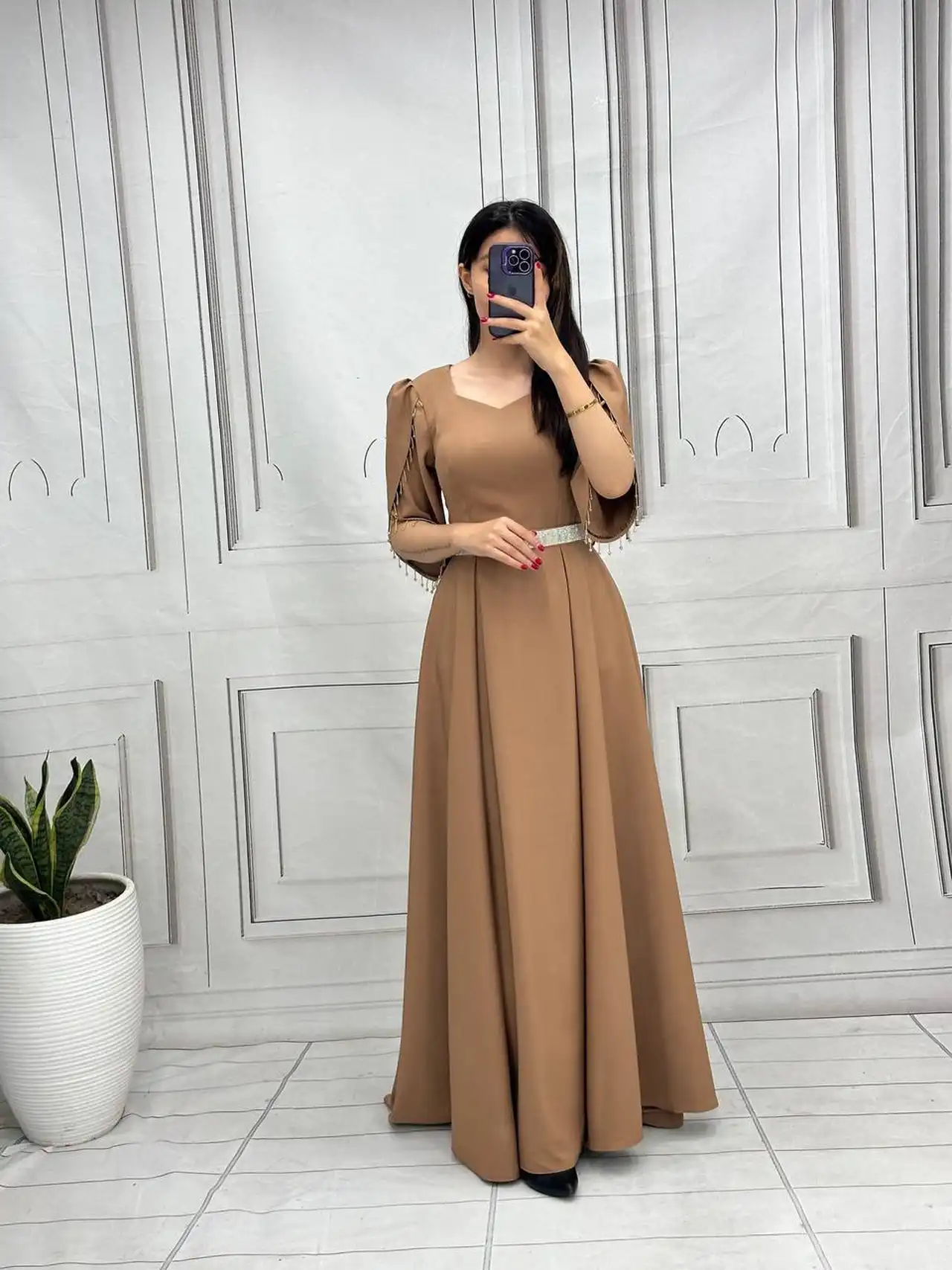 مدل لباس مجلسی اینستا + خاص ترین و باکلاس ترین مدل های لباس مجلسی سنگ دوزی شده مد سال