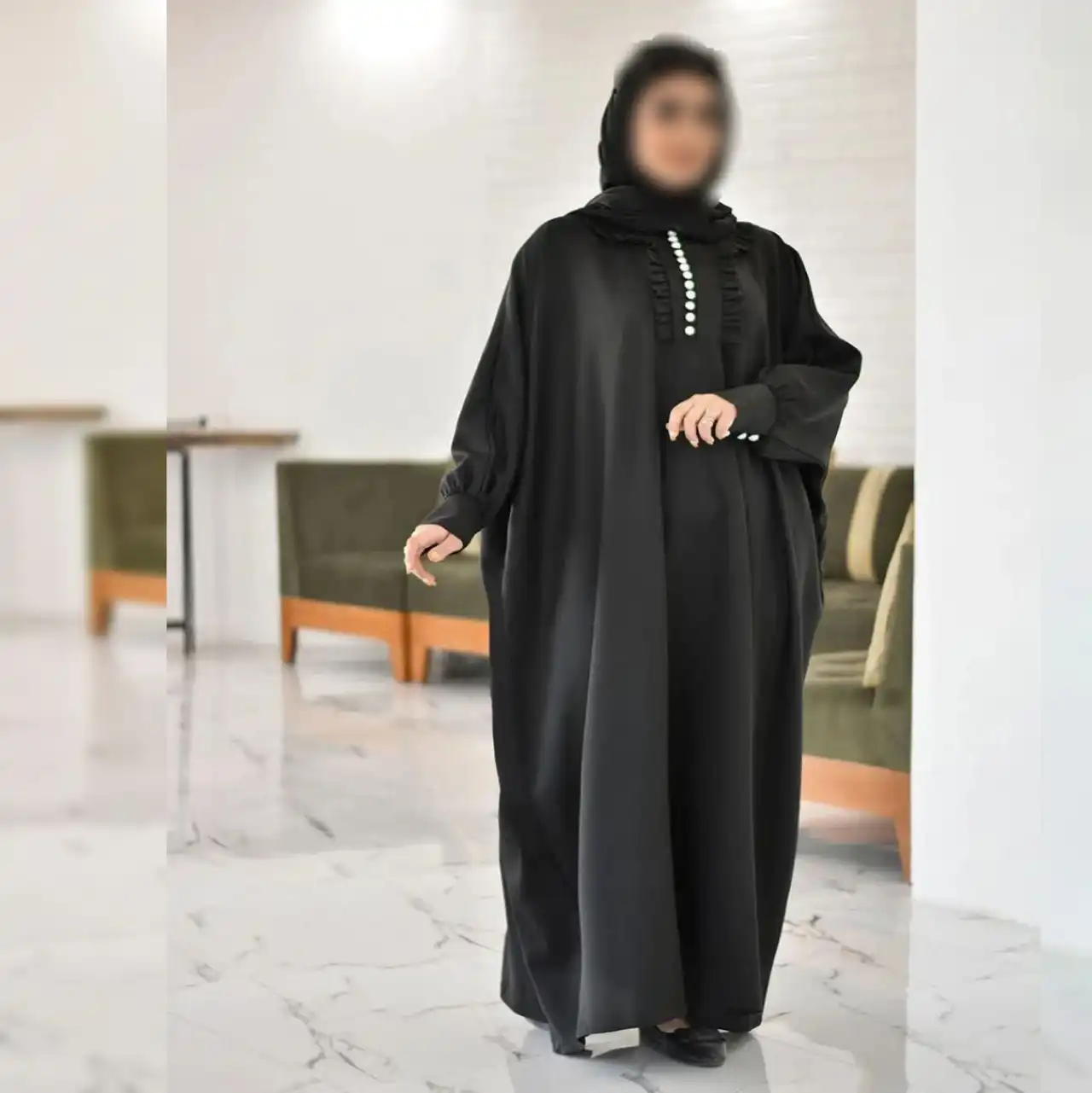 مدل مانتو عبایی + شیک ترین و خاص ترین مدل های مانتو عبایی زنانه ترند روز