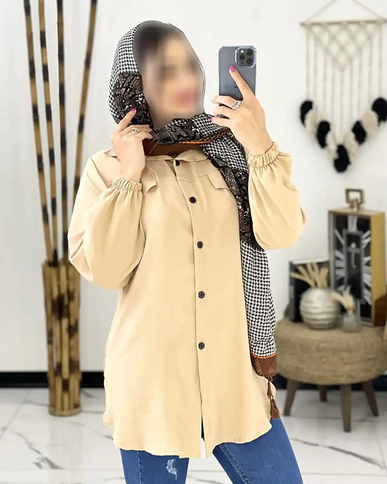 مدل مانتو ابروبادی جلو بسته کوتاه و بلند + رنگ ها و طرح های شیک و اسپرت