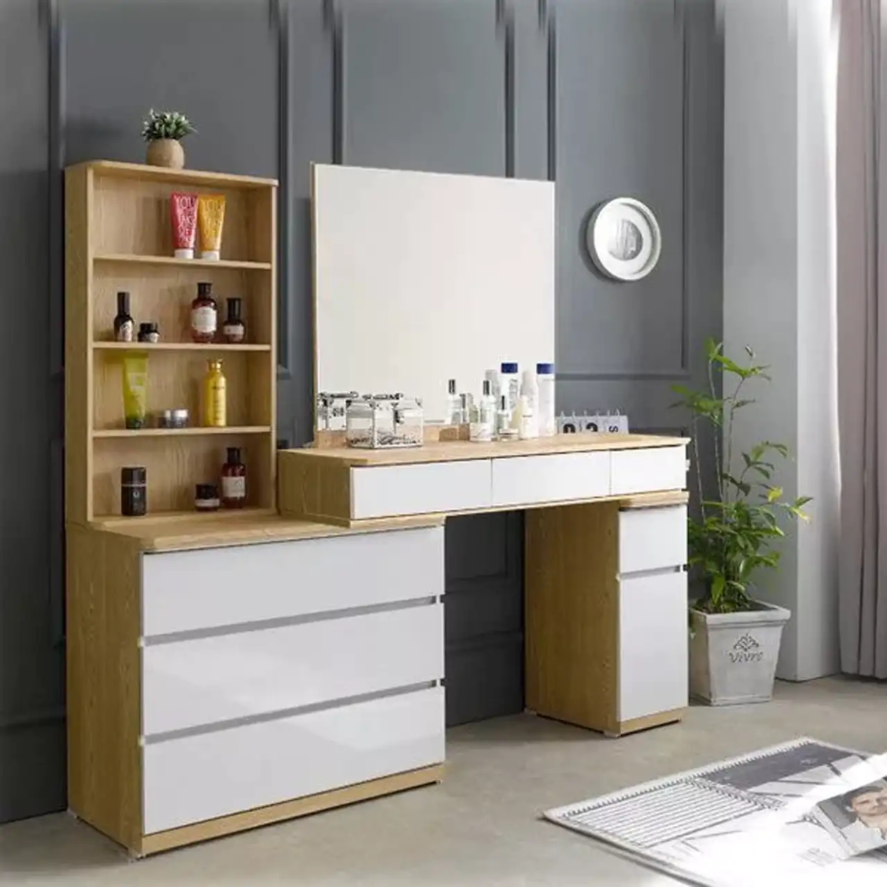 مدل میز ارایش زیبا و لوکس با طراحی های جادار و خفن برای داشتن بهترین دیزاین ها