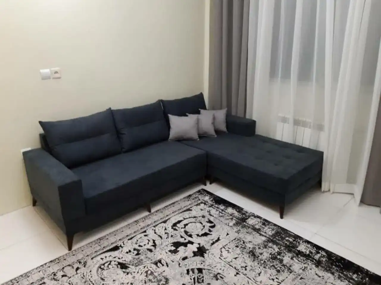 مدل مبل نیم ست ال + مدل های شیک و باکلاس مبل ال مناسب فضاهای آپارتمانی کوچک