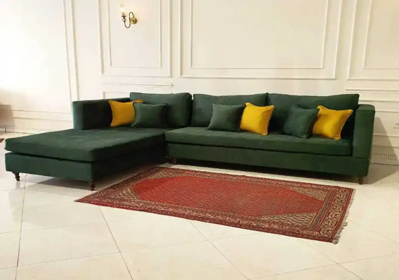 مدل مبل نیم ست ال + مدل های شیک و باکلاس مبل ال مناسب فضاهای آپارتمانی کوچک