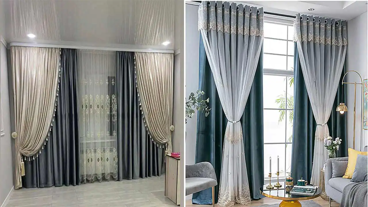 مدل پرده های جدید 2025 زیبا و ساده برای اتاق خواب و پذیرایی که ترند شدن