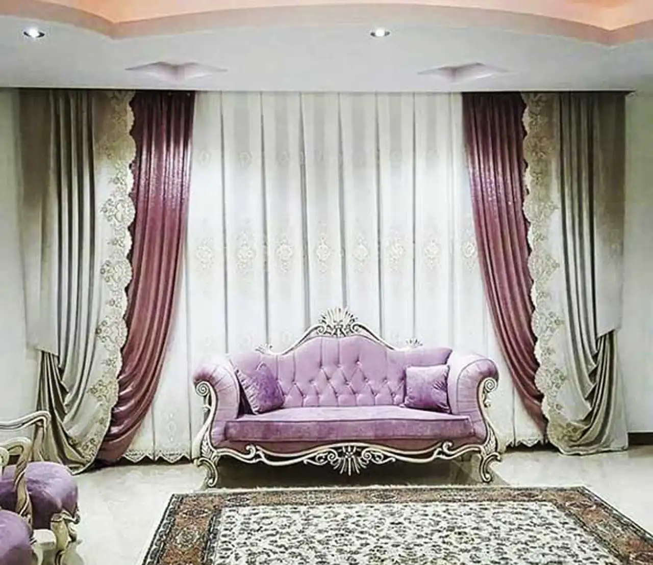 مدل پرده های جدید 2025 زیبا و ساده برای اتاق خواب و پذیرایی که ترند شدن