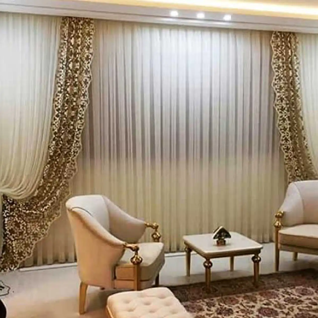 مدل پرده لاکچری توری و حریر برای پذیرایی و اتاق خواب با مدل های متنوع و امروزی