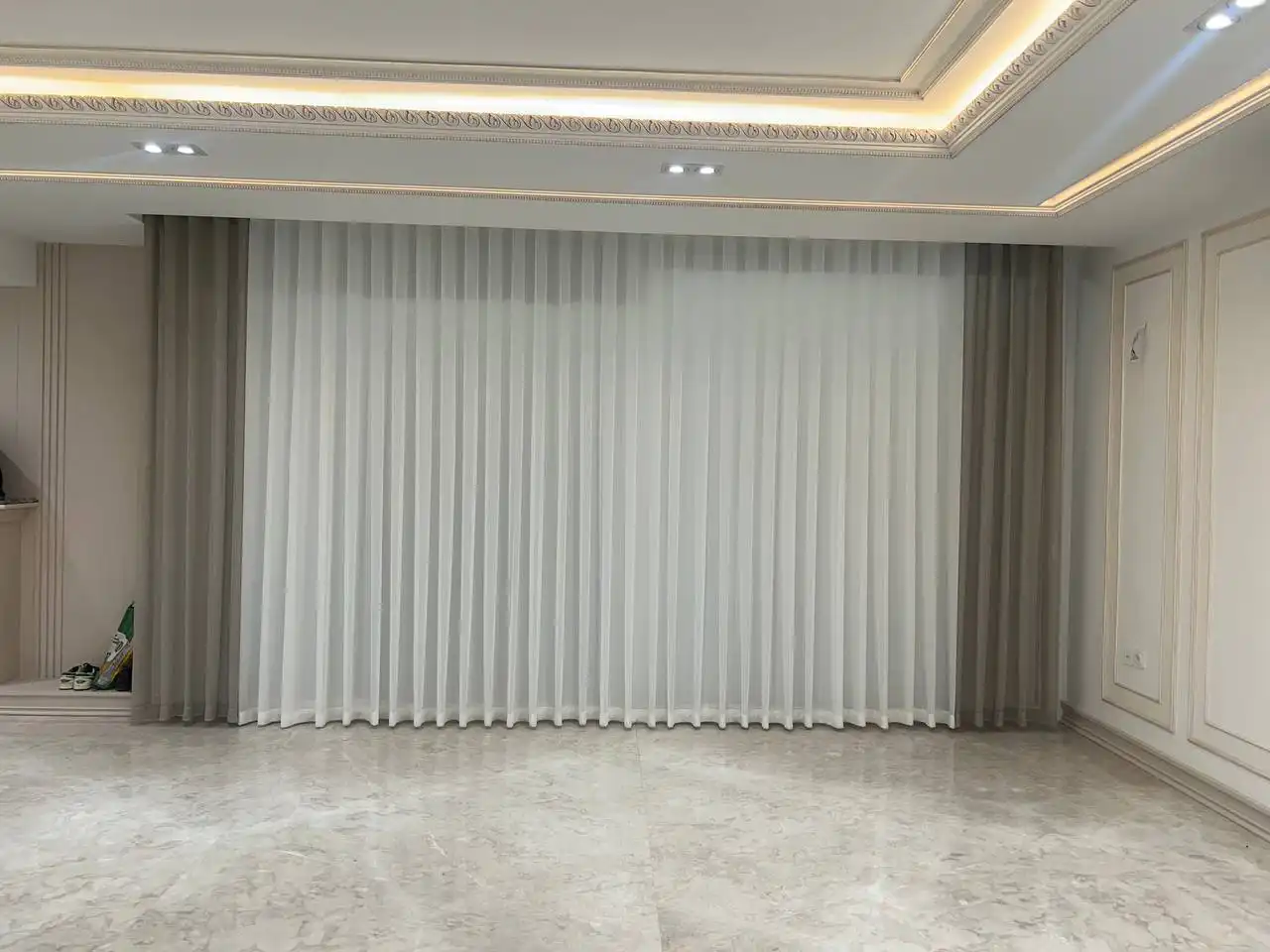 مدل پرده مینیمال + زیبایی و سادگی با انتخاب پرده مینیمال برای سالن پذیرایی و اتاق خواب
