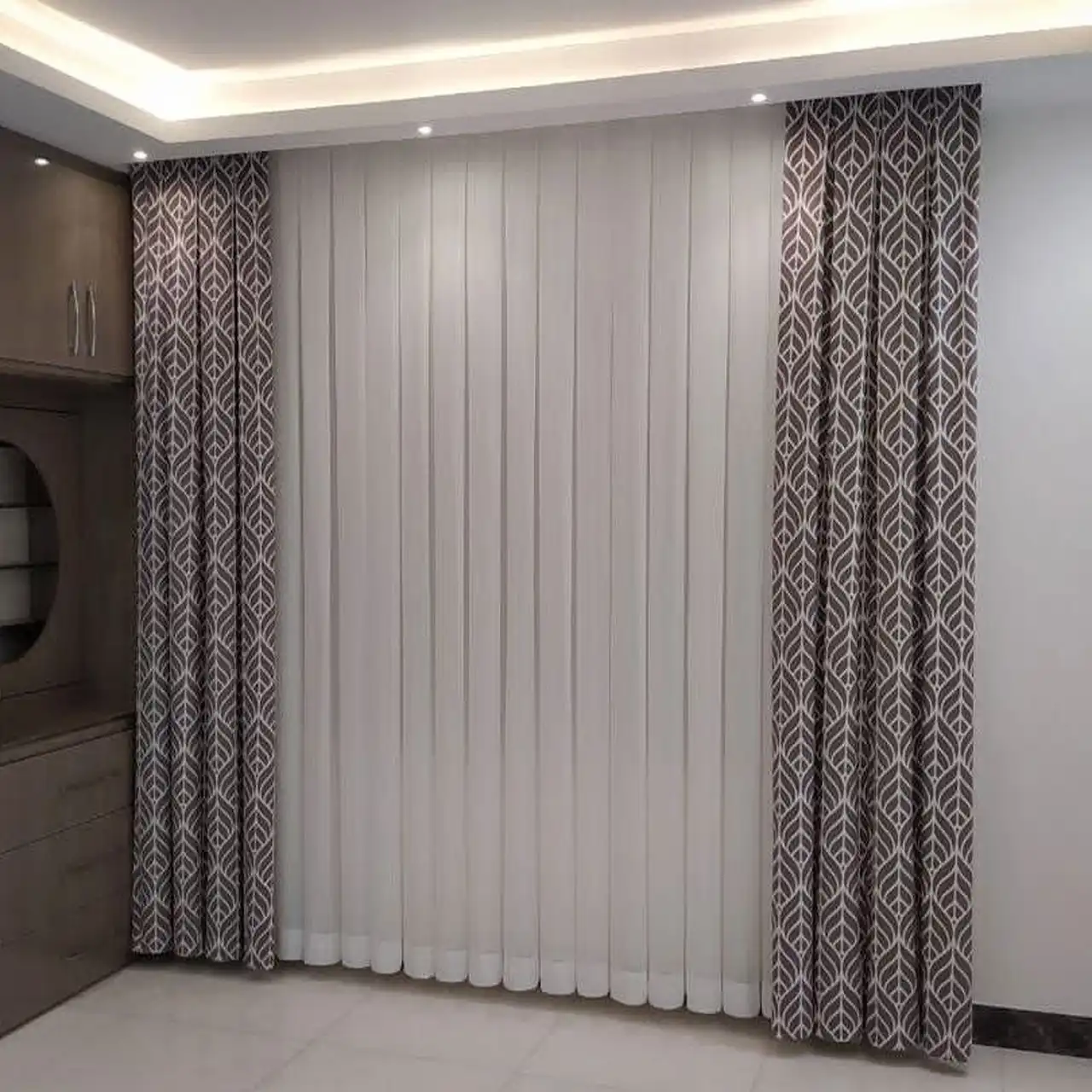 مدل پرده مینیمال + زیبایی و سادگی با انتخاب پرده مینیمال برای سالن پذیرایی و اتاق خواب