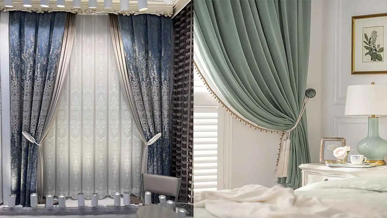 مدل پرده پذیرایی جدید + زیباترین و خاص ترین مدل های پرده پذیرایی با پارچه های فاخر و لوکس
