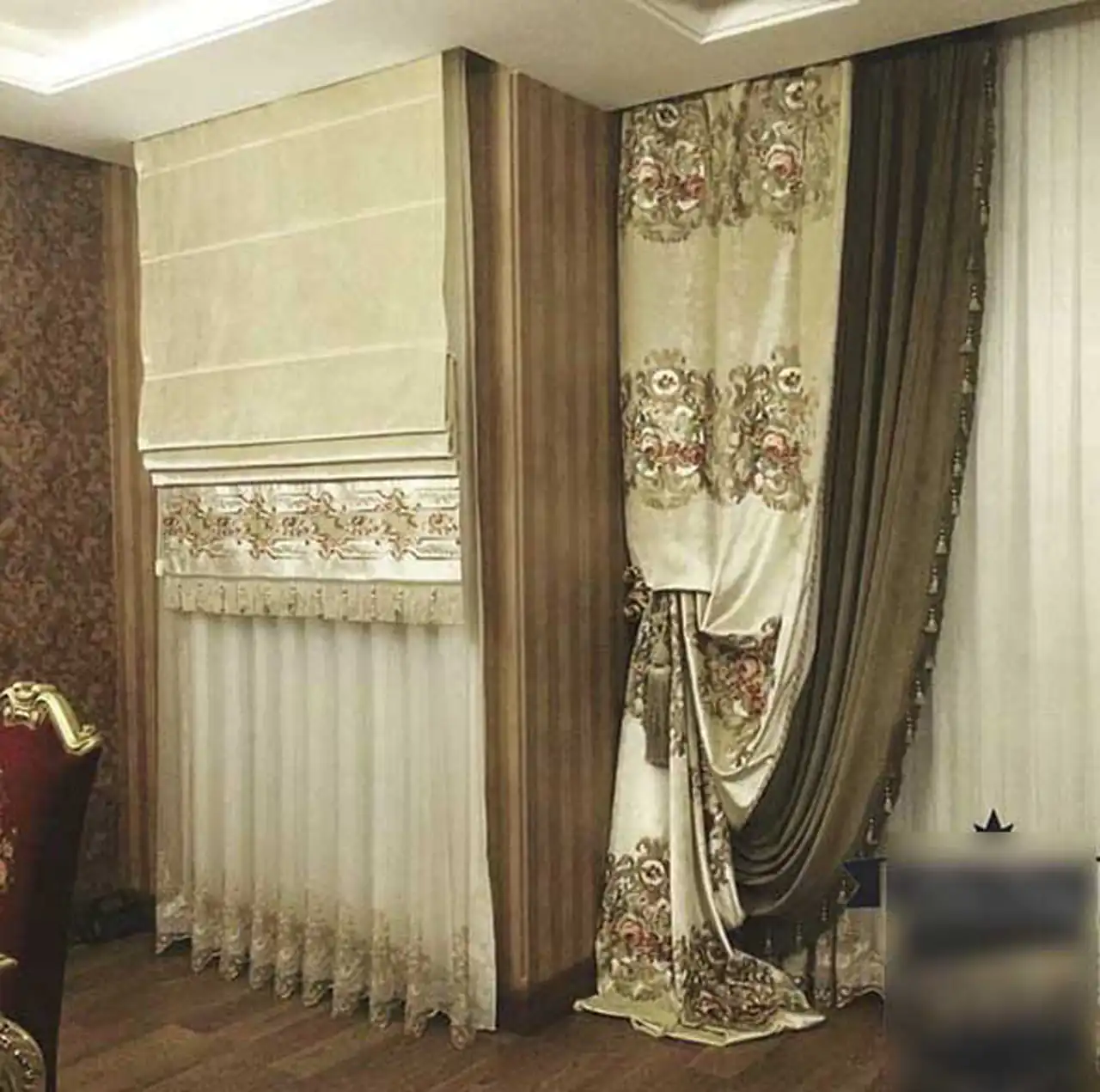 مدل پرده شیک برای اتاق خواب و پذیرایی با طرح های ساده و لاکچری 2025