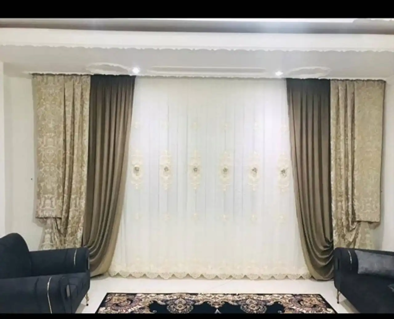 مدل پرده شیک برای اتاق خواب و پذیرایی با طرح های ساده و لاکچری 2025