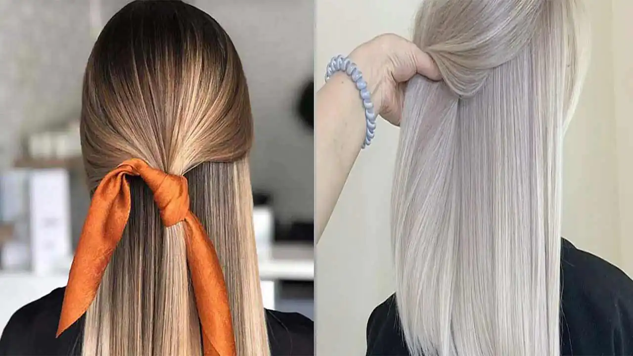 مدل رنگ مو شیک و جدید برای مهمانی و عروسی با رنگ های تیره و روشن