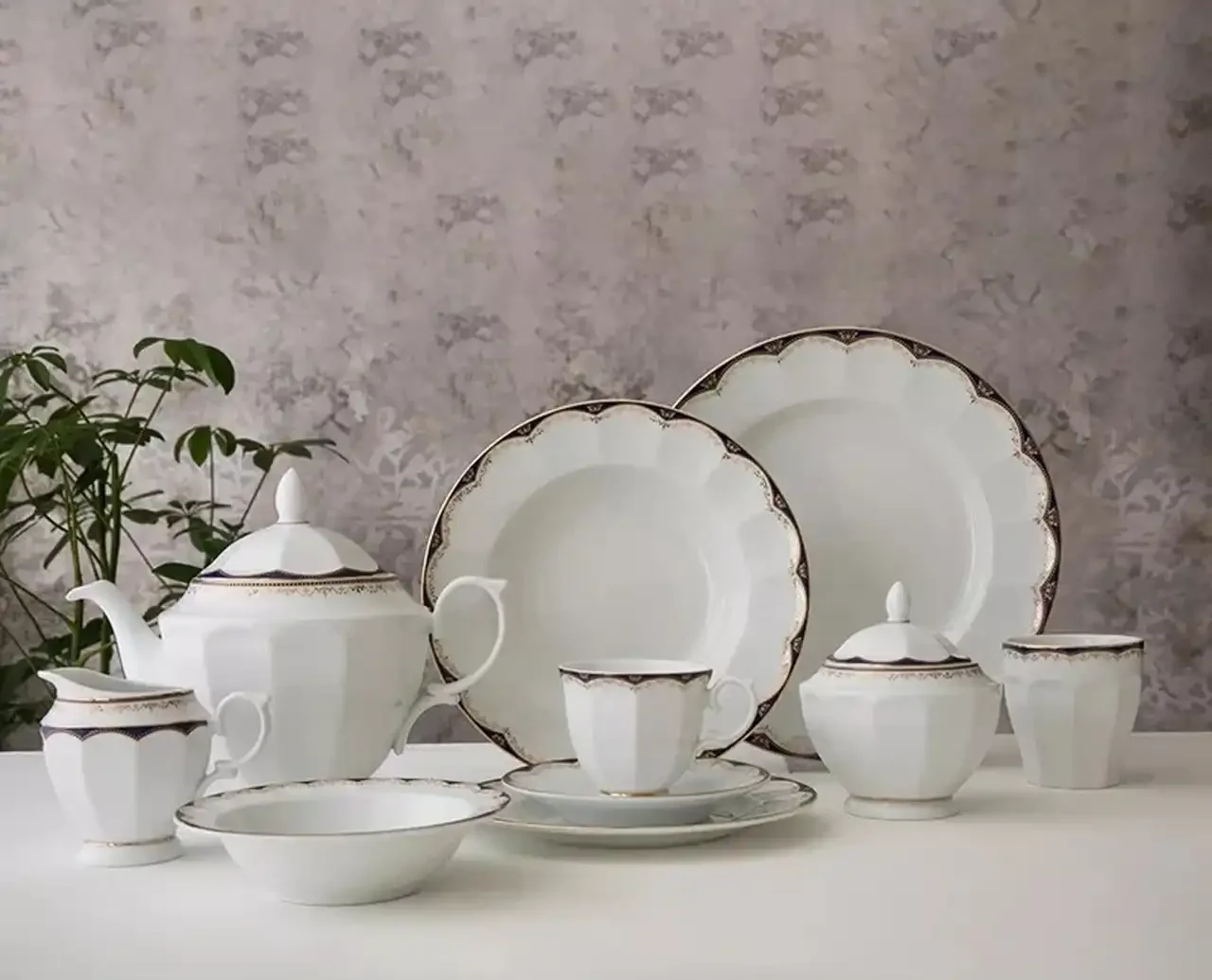مدل سرویس غذاخوری چینی زرین + ترندترین و باکلاس ترین سرویس غذاخوری چینی برای جهیزیه عروس خانم ها
